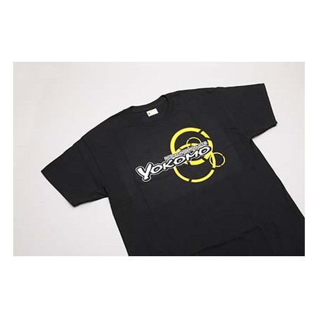 YOKOMO ZC- TS3XL logo T shirts XL (Black)