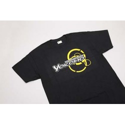 YOKOMO ZC- TS3XL logo T shirts XL (Black)