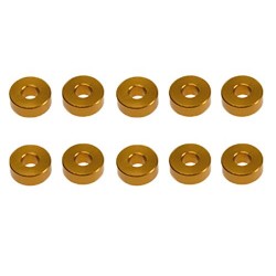 TD709005 TEAM DURANGO Aluminium Spacer 8x3x3mm (10 pcs)