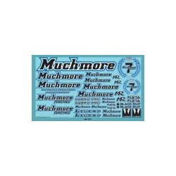 Muchmore ISTC MR Logo Decal Blue  White Background Standard