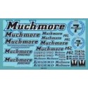 Muchmore ISTC MR Logo Decal Blue  White Background Standard