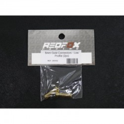 REDFOX 260502 Conector Gold low profile 5mm (2 pcs)