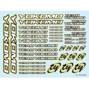 YOKOMO ZC- D15BL Team Logo Decal 2015 BLUE