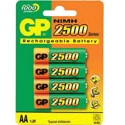 GP BATERIAS AA 2500 NIMH RECARGABLES