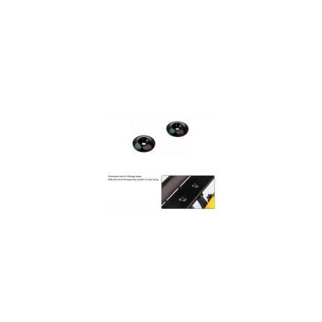 Muchmore Aluminum Wing Washer Black