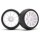 RIDE RI- 26019 Pre-mounted tire set for M-Chassis Size 60 Low Profile Tire Sc32 and 10-spoke