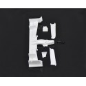 SERPENT 411352 Front Wing Black F110 SF2