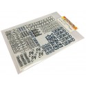 YOKOMO ZC- YZ-4 Decal Sheet for YZ-4