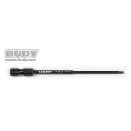 HUDY 112071 - POWER TOOL TIP ALLEN 2.0 x 90 MM