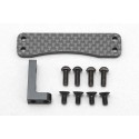 YOKOMO YR- 25 Graphite Servo mount set for YR-10 Formula