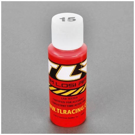 TEAM LOSI TLR74001 SILICONE SHOCK OIL 15 WT, 2 OZ