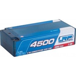 LRP 430227 BATERÍA 7,4V-4500MAH LIPO 110C/55C SHORTY CAJA DURA