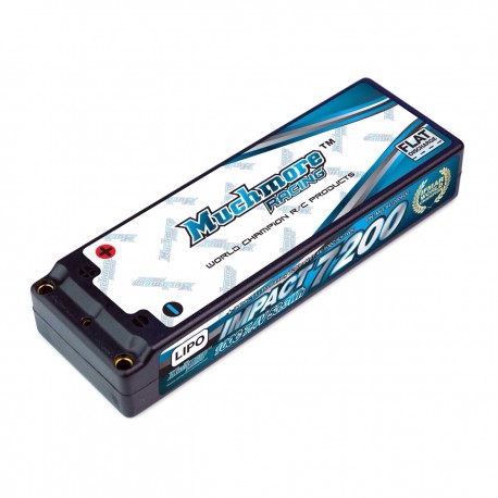 Muchmore IMPACT 7200mAh / 7,4V 100C LiPo Battery Flat Hard Case FD2