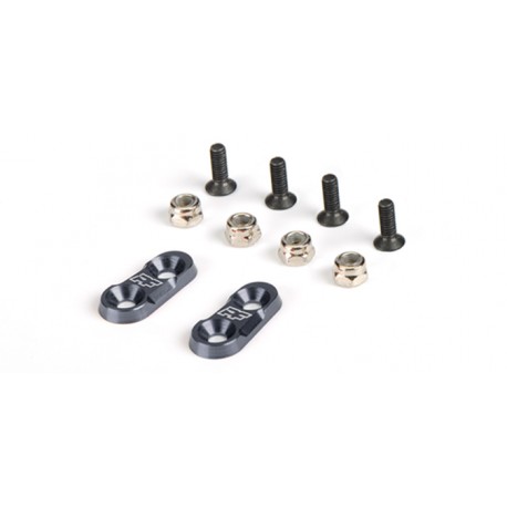 PF-6054-01 Protoform Aluminum Wing Mounts (Gunmetal)