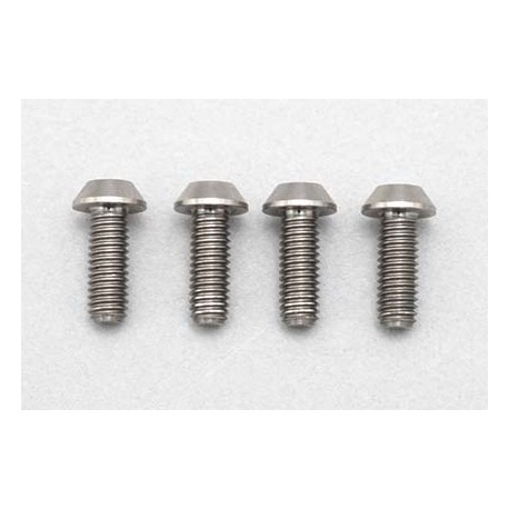 YOKOMO RP-041-08 Racing Performer High precision cutting titanium button head screw M3×8mm