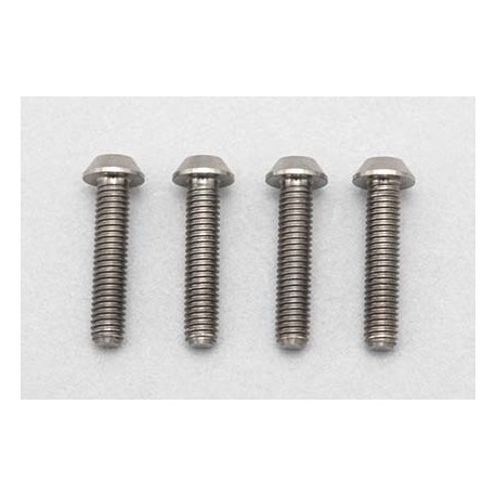 YOKOMO RP-041-14 Racing Performer High precision cutting titanium button head screw M3×14mm