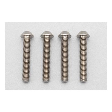 YOKOMO RP-041-18 Racing Performer High precision cutting titanium button head screw M3×18mm