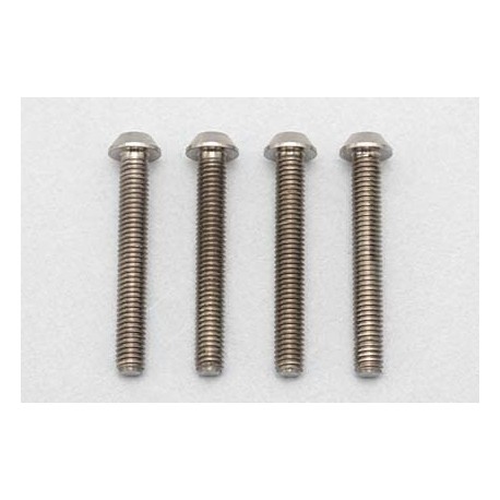 YOKOMO RP-041-22 Racing Performer High precision cutting titanium button head screw M3×22mm