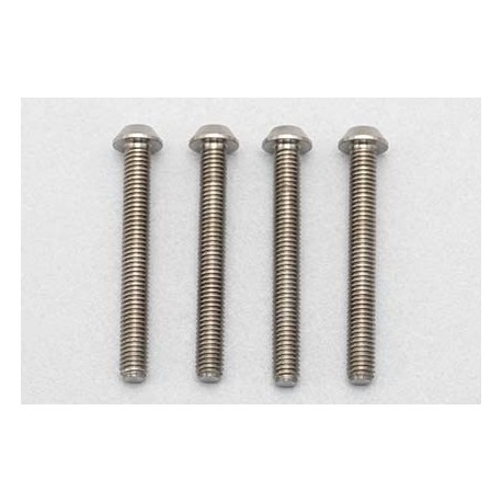 YOKOMO RP-041-25 Racing Performer High precision cutting titanium button head screw M3×25mm