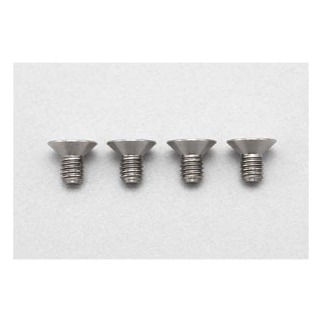 YOKOMO RP-042-05 Racing Performer High precision cutting titanium flat head screw M3×5mm 