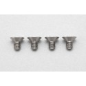 YOKOMO RP-042-05 Racing Performer High precision cutting titanium flat head screw M3×5mm 