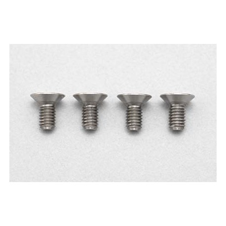 YOKOMO RP-042-06 Racing Performer High precision cutting titanium flat head screw M3×6mm 