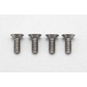 YOKOMO RP-042-08 Racing Performer High precision cutting titanium flat head screw M3×8mm 