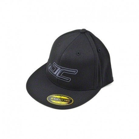 JCONCEPTS J2366LXL GORRA FLEXFIT FLAT BILL JC (L,XL) NEGRO C/JC EN GRIS