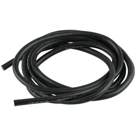 MR33 Super Flexible High Current Silicon Wire 14 AWG 100cm - Black