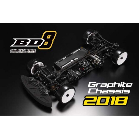 Yokomo BD8-2018 Euro spec with Original ALU STEERING 