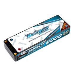 Muchmore IMPACT LCG Max-Punch FD2 Li-Po Battery 6000mAh/7.4V 120C Flat Hard Case