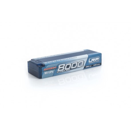 LRP 430260 BATERÍA 7,6V-8000MAH LIPO 120C/60C P5-HV TC STOCK SPEC GRAFENO-2 CAJA DURA