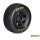 LT3146SBTF Louise SC - Groove SC Tyre With Black Rim For Traxxas Front (Mounted) - Soft - (2)