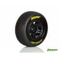 LT3145SBTF Louise SC - Maglev SC Tyre With Black Rim For Traxxas Slash Front (Mounted) - Soft - (2)