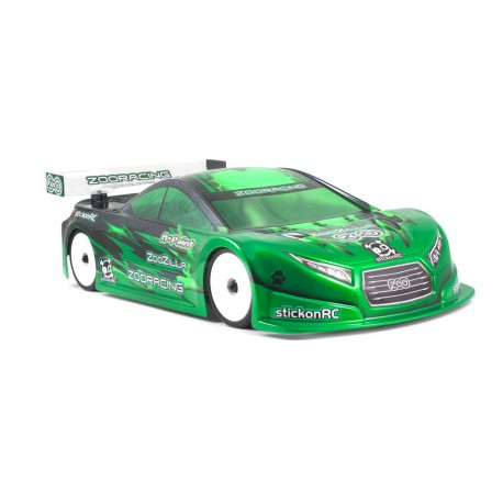 Zoo-Racing ZooZilla 1:10 Touring Car Clear Body - 0.7mm REGULAR