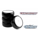 Volante V7T 1/10 TC Revolution 36R Rubber Tire Pre-glued 4pcs