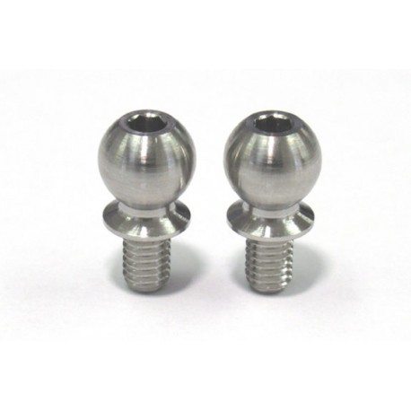 Rêve D SPM Titanium Kingpin Ball (Diameter 5.9mm, Total Length 11mm, 2pcs)