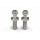 Rêve D SPM Titanium Rod End Ball L (Diameter 4.3mm, Screw Length 8.0mm, 2pcs)