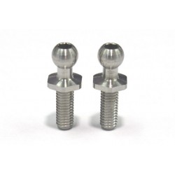 Rêve D SPM Titanium Rod End Ball L (Diameter 4.3mm, Screw Length 8.0mm, 2pcs)