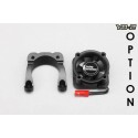 Yokomo YD-2 Aluminum Rear Brace with Cooling Fan