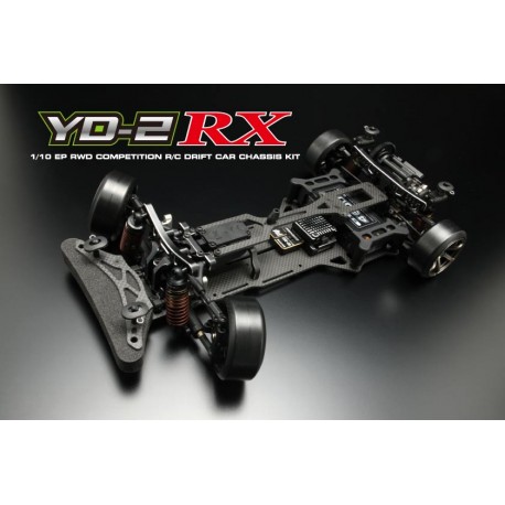 Yokomo Drift Package YD-2RX RWD Chassis Kit, Negro