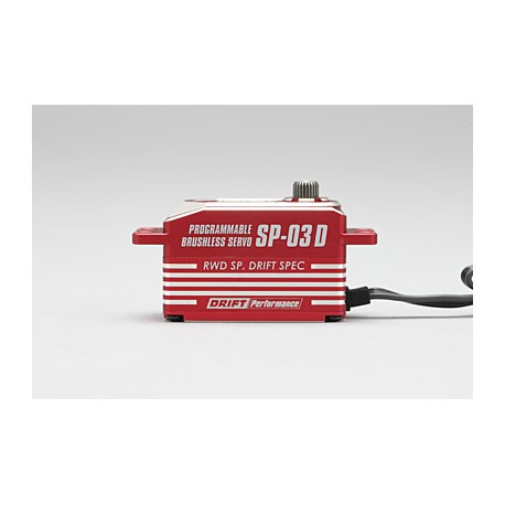 Yokomo SP-03DP Low Profile Brushless Servo - Rojo