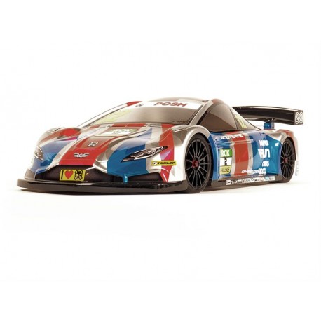 ZooRacing Wolverine 1:10 190mm Touring Car Clear Body - 0.7mm REGULAR